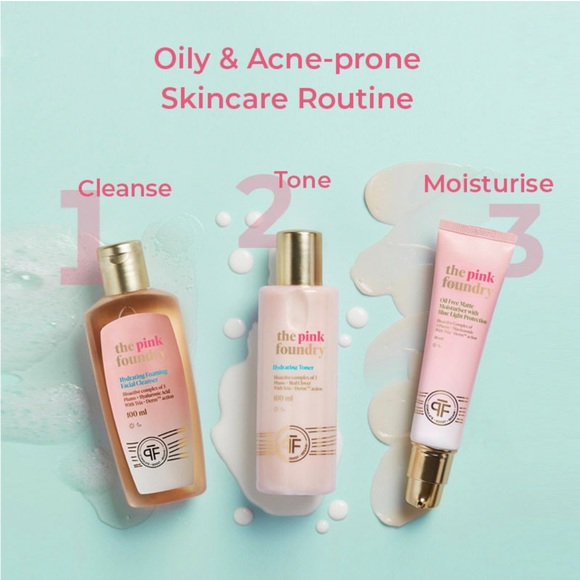 The Pink Foundry Oil Free Niacinamide
Matte Moisturiser | Blue Light Protection* - Picture 10 of 13